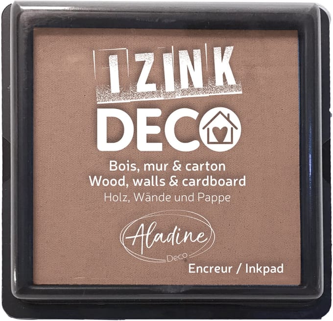 Aladine inktkussen beige XL voor creatief knutselen en decoratie.