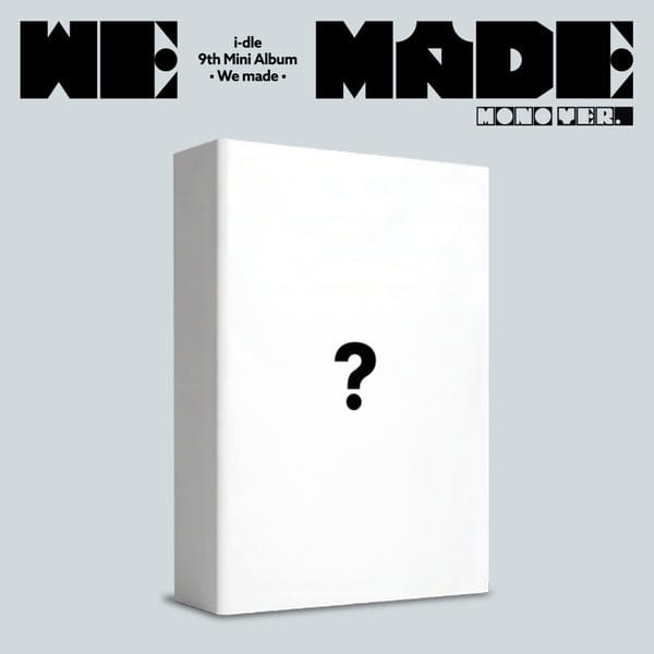 I-DLE - [WE MADE] 9e Mini Album Crow Ver.