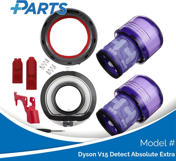 Dyson V15 Detect Absolute Extra Onderhoudsset (Plus.Parts® alternatief voor 970013-02)