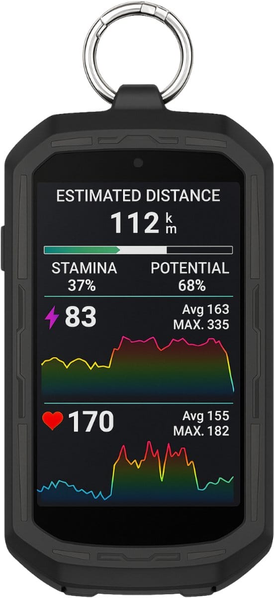 Garmin Edge 1050 - Hoesje backcover Shockproof siliconen Swart