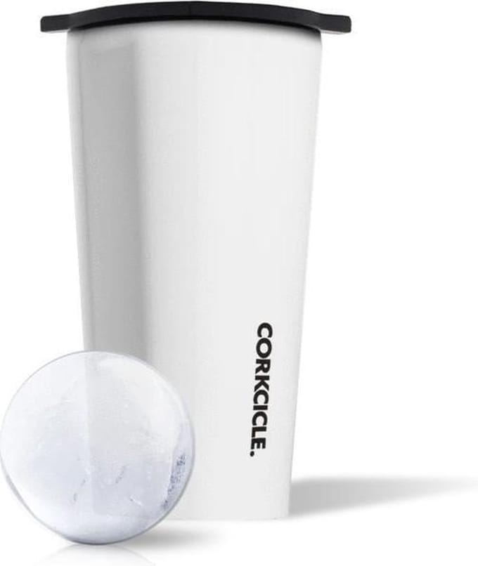Corkcicle Ijsbollenkit Invisiball 700 Ml Siliconen Wit