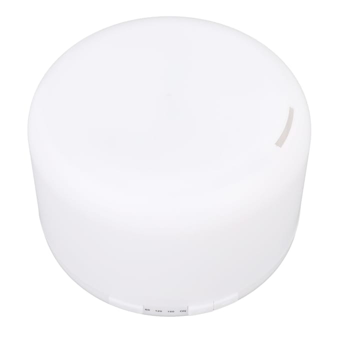 500ml Aromatherapie Diffuser 3 Snelheden Timer RGB Verlichting Stil 7 Kleuren LED Ultrasoon Olie white