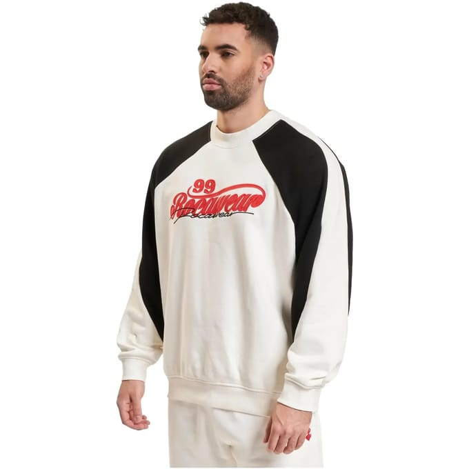 Rocawear Blocks Pullover RWCN049 White/Black-XL