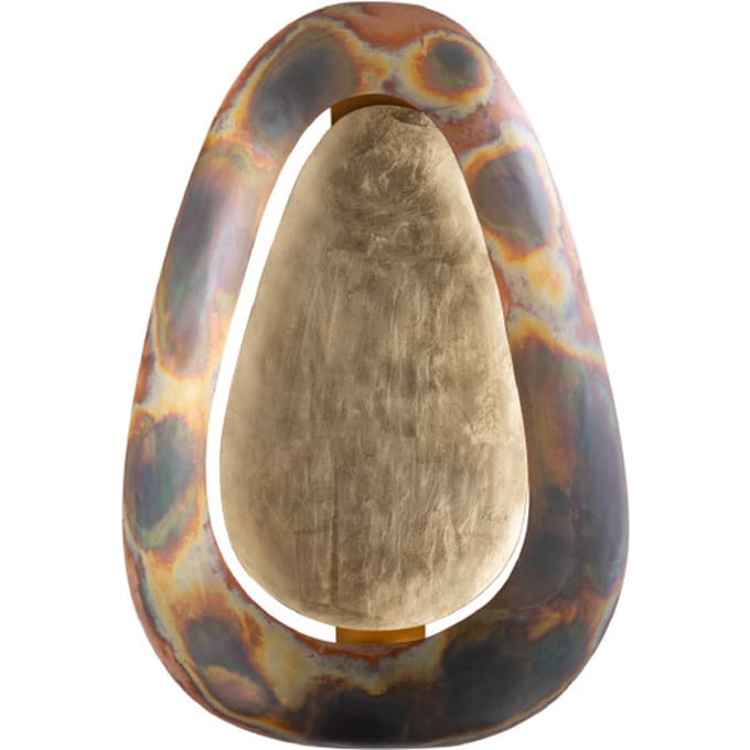 PTMD - Windlicht Magni - Bruin - 40.5x12x62cm
