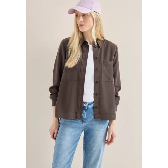 Gekleurde spijkerblouse