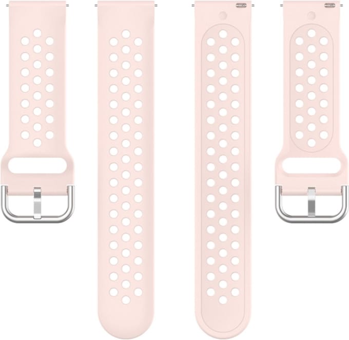 Siliconen bandje - geschikt voor Fitbit Versa / Versa 2 - roze