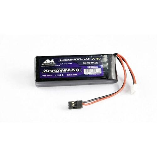 ArrowMax LiPo ontvangeraccu 7.4 V 2400 mAh Stick JR