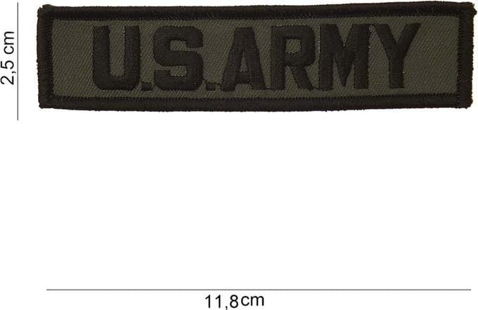 Embleem stof US army