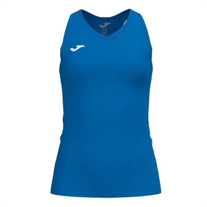 Joma Olimpiada Mouwloos T-shirt Blauw L Vrouw