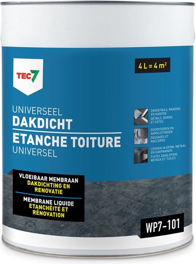 Tec7 WP7-101 Universeel Dakdicht 4 liter
