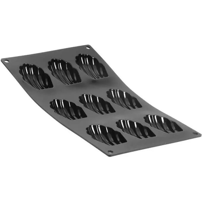 Madeleines vorm De Buyer Moul'Flex