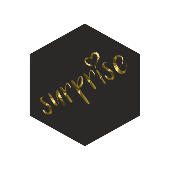 Sluitzegels - Stickers - Etiketten - Suprise - rol van 250 stuks