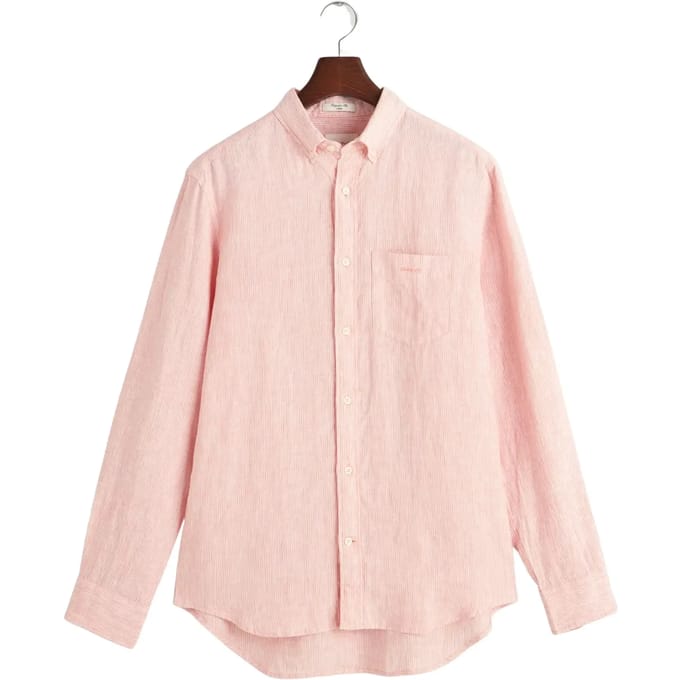 Gestreept shirt Gant Reg Linen