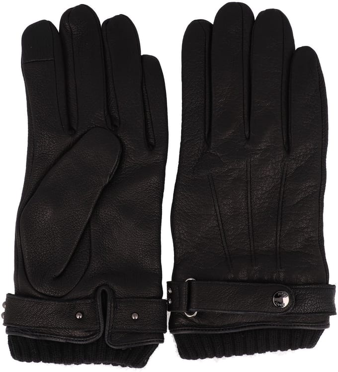 Joop! Handschoenen Leder - Jongens - black