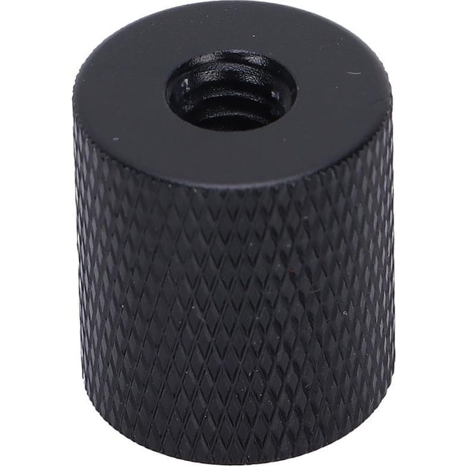 Vrouwelijk 3/8 Inch?16 naar Vrouwelijk 1/4 Inch?20 Draad Adapter Aluminiumlegering Schroef Camera Statief Monopod black