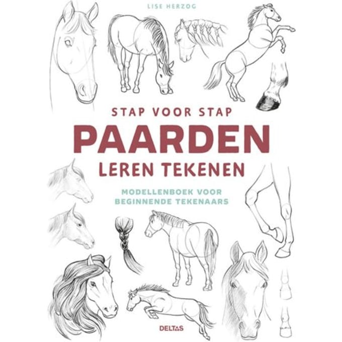 Stap Voor Stap Paarden Leren Tekenen - Lise HERZOG