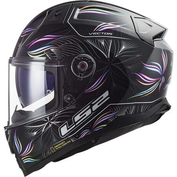 Volle motorhelm LS2 FF811 Vector II Tropical
