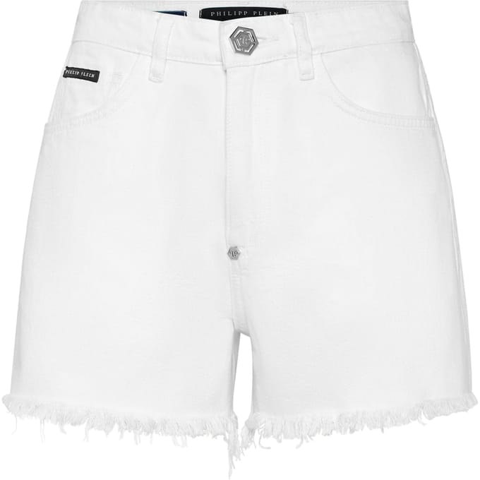 Denim Shorts Logo