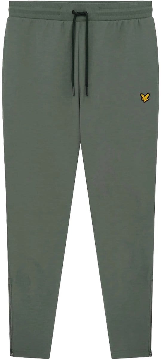 Lyle & scott fly fleece trainingsbroek in de kleur groen.