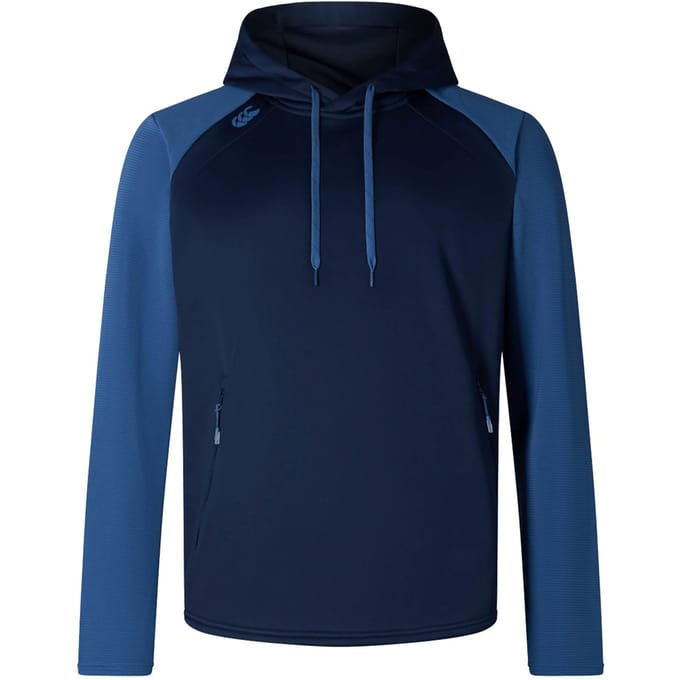 Canterbury Mannen Elite Trainingshoodie (Marineblauw)