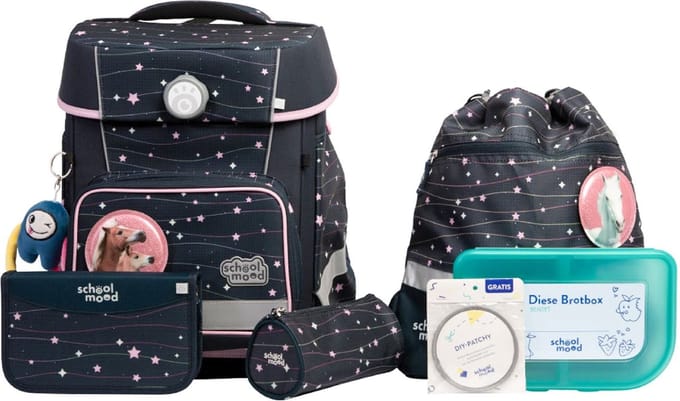 School-Mood Champion Maxx Pro Mila Schooltas set 7-delig