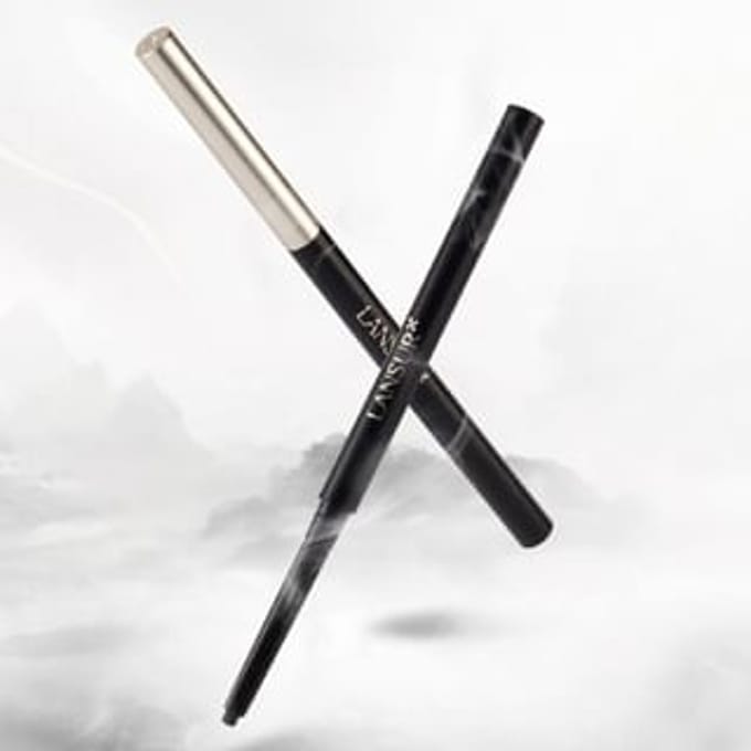 LANSUR - Natural Flowing Waterproof Gel Eyeliner - 2 Colors 01# Black - 120mg