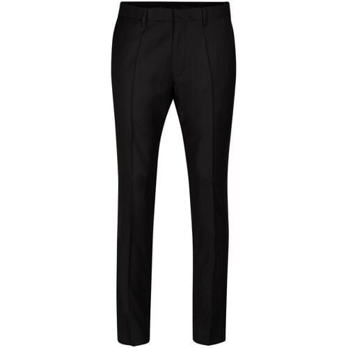 Roy Robson Broek Smooth Uni Super 130's Zwart / male