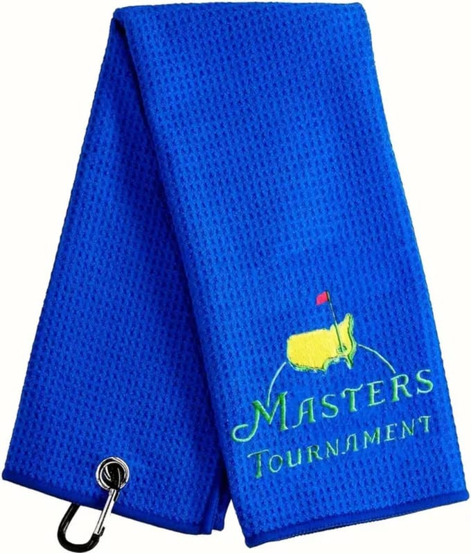Livano Golf Handdoek - Golfhanddoek - Golf Accessoires - Towel - Comfortabel - Blauw