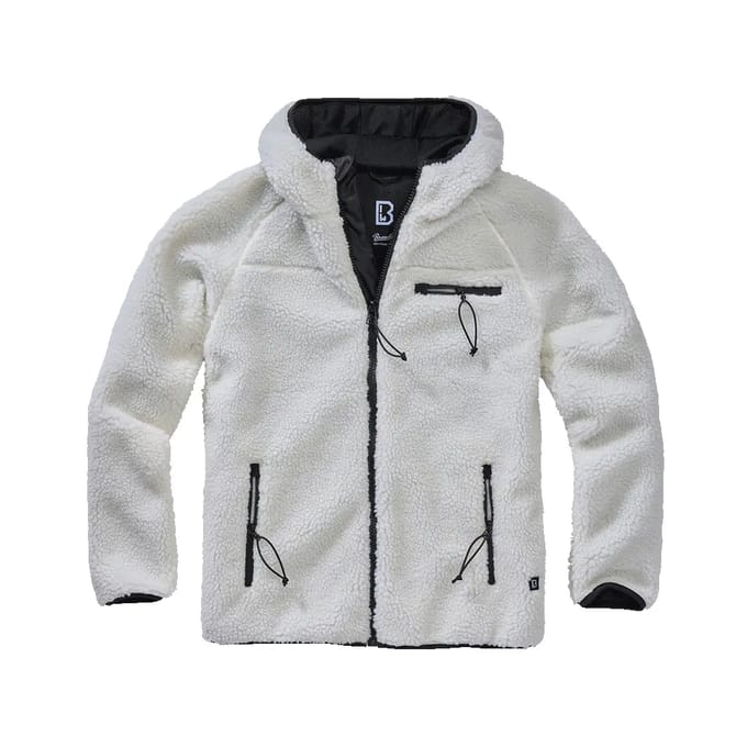 Brandit - Teddyfleece Worker Jacket - XL - Wit