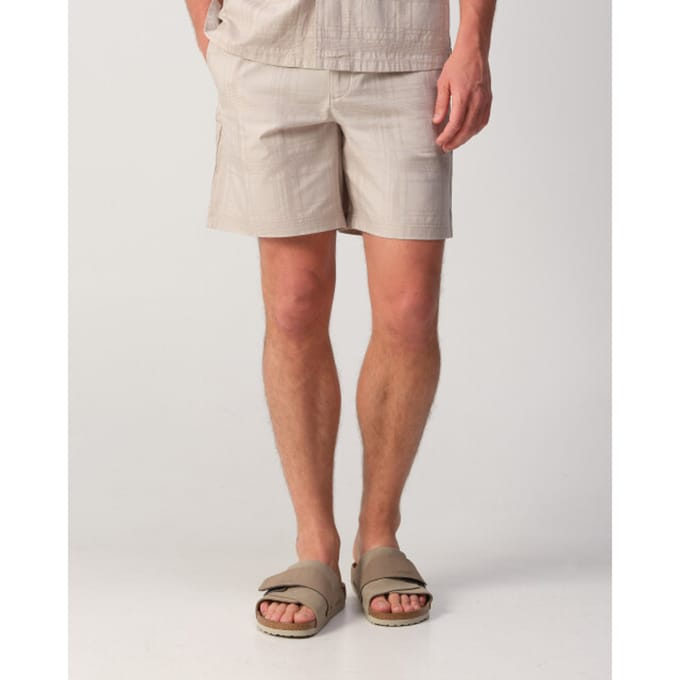 Tapered chino-short van puur katoen model 'SANDREW_6_SHORTS'