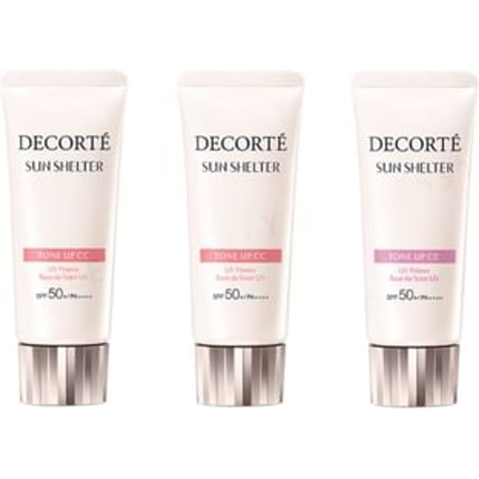 Kose - DECORTE Sun Shelter Tone Up CC SPF 50+ PA++++ 02 Beige - 32ml