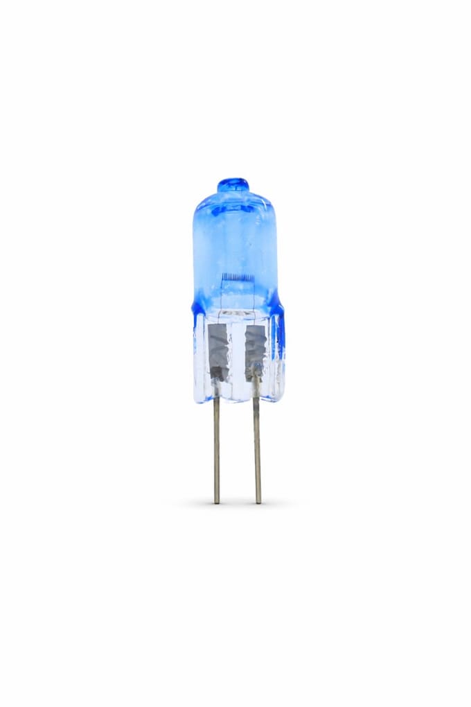 Halogeen lichtbron | G4 20W | 20 STUKS | blauw | 3000K