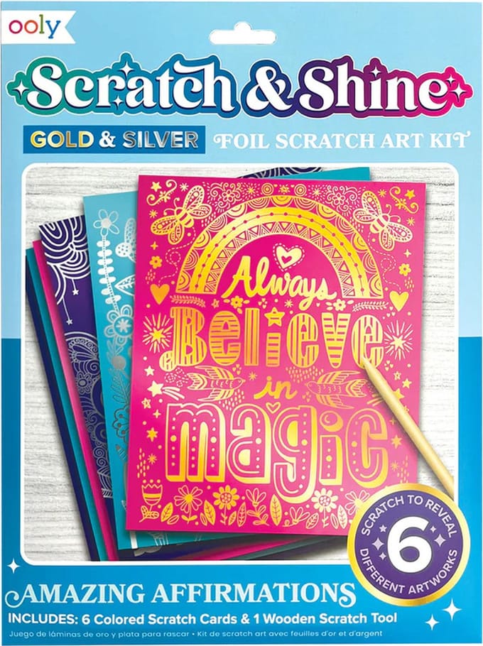 Ooly - Scratch & Shine - Verbazingwekkende affirmaties