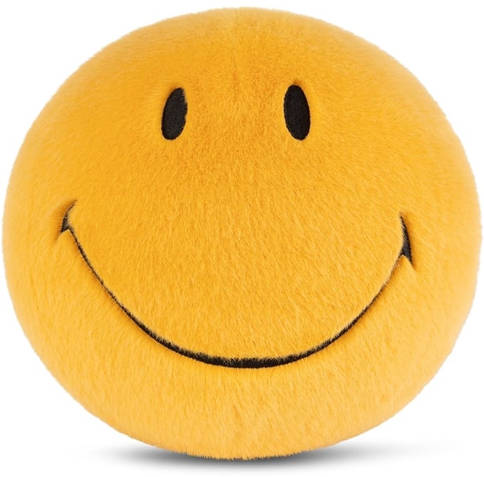 Smiley Fuzzy Yellow ECO 23 cm