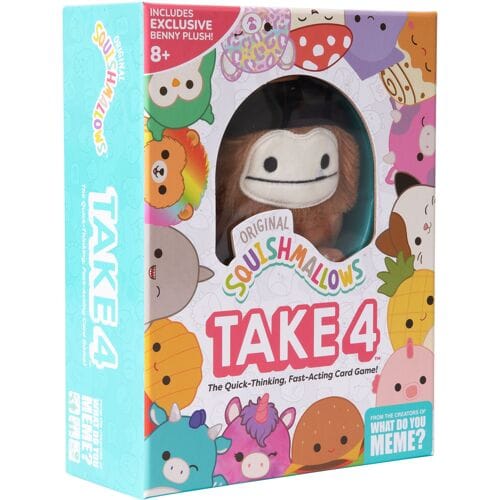 Megableu Take 4 Squishmallows Bord- & kaartspellen Gezelschapspellen