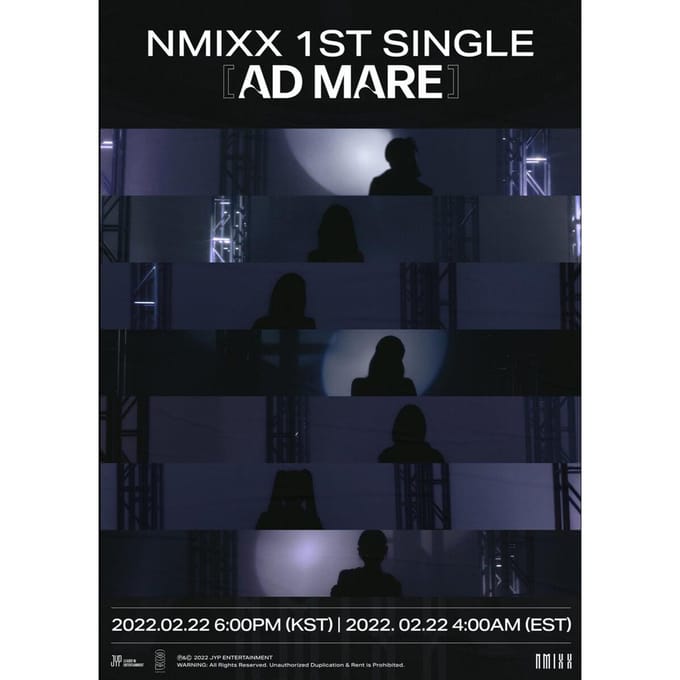 NMIXX - AD MARE / 1E ENKEL ALBUM (BEPERKTE ver.) black