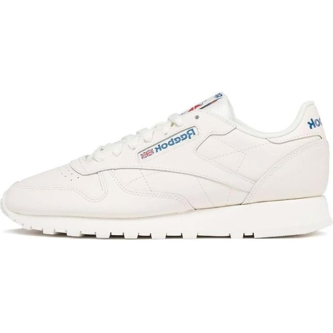 Classic Leather Vintage Sneaker - White