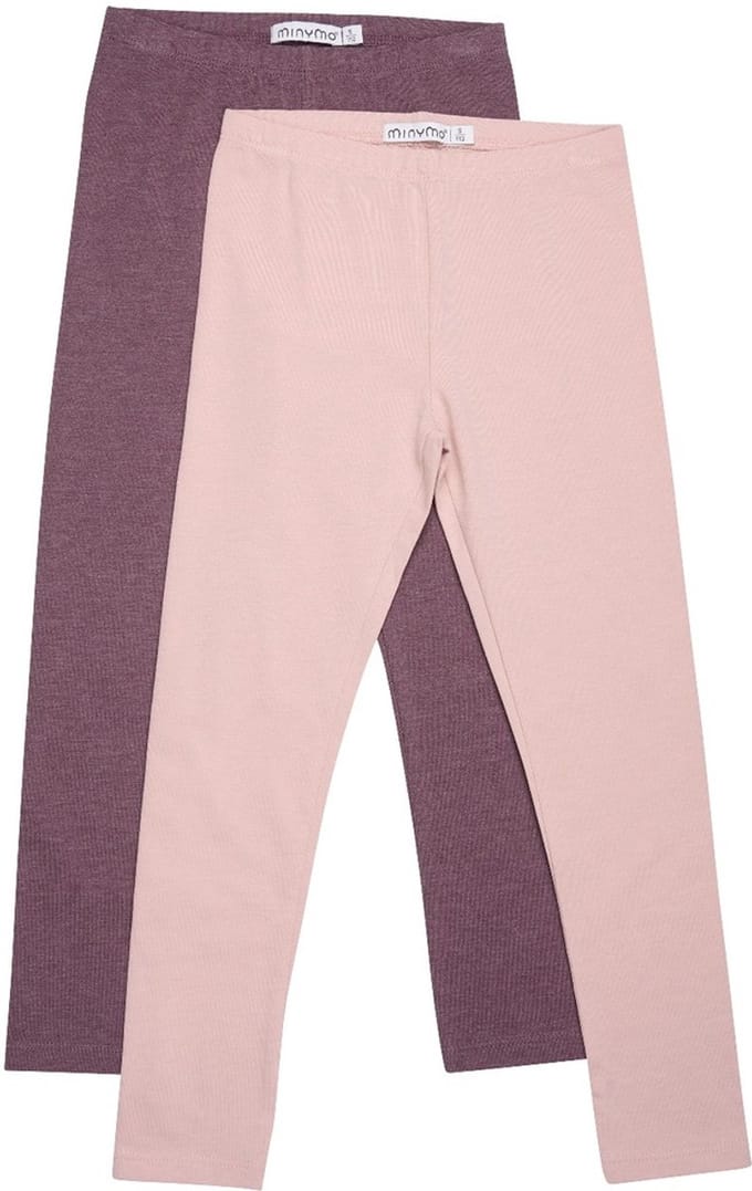 Minymo kinderlegging Basic Leggings (2-pack)