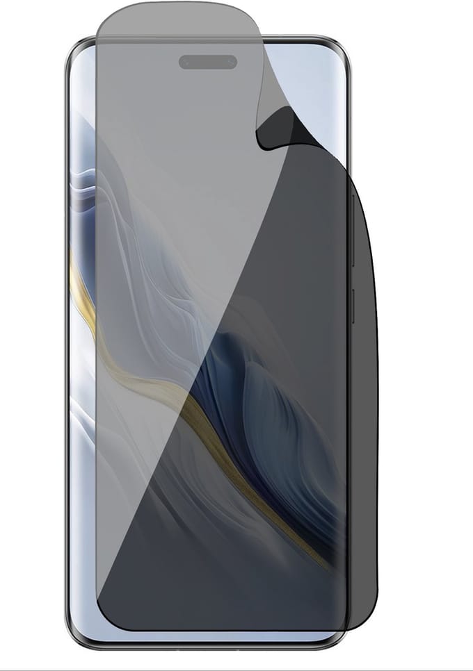 Privacy Screenprotector geschikt voor Honor Magic 6 Pro - 1x FlexGuard Screen Protector
