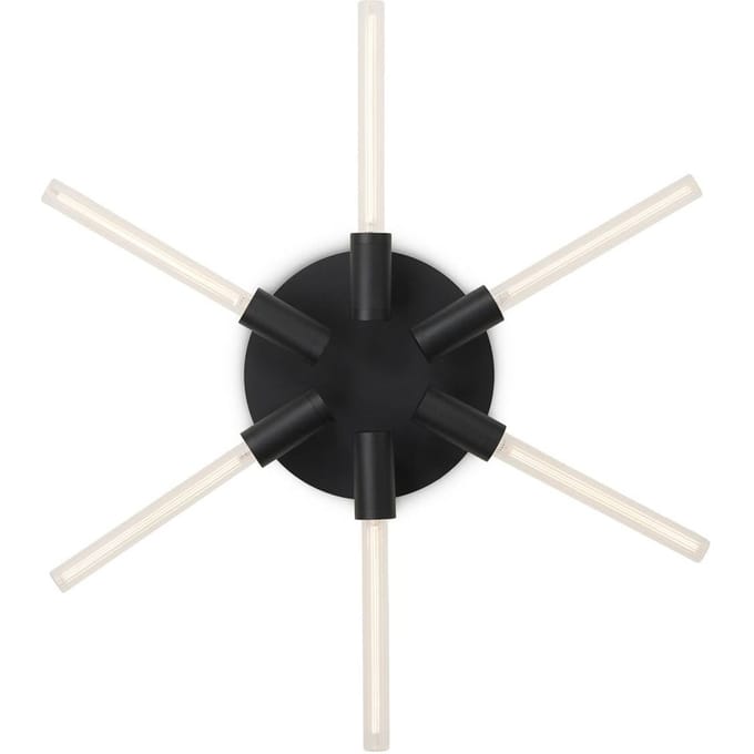 DESIGN BY US Wandlamp Liberty Star, zwart