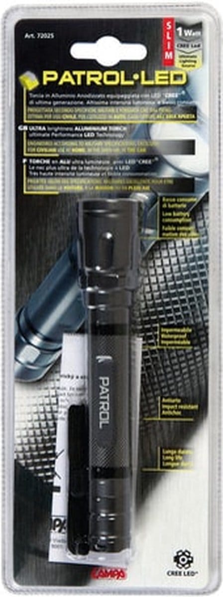 Patrol Slim LED zaklamp