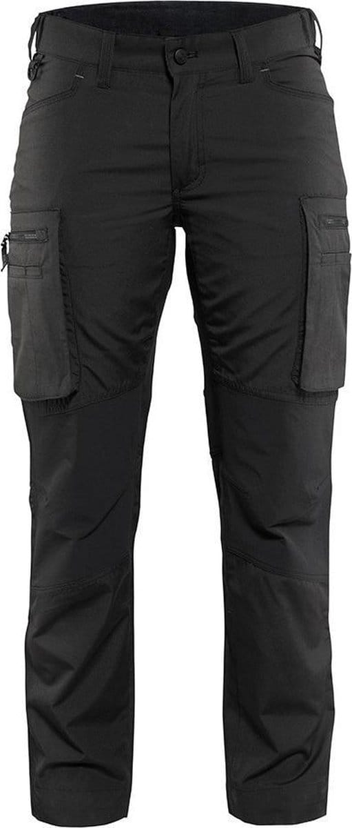 Blaklader Dames Service werkbroek Stretch 7159-1845 - Vrouwen - Zwart - 36