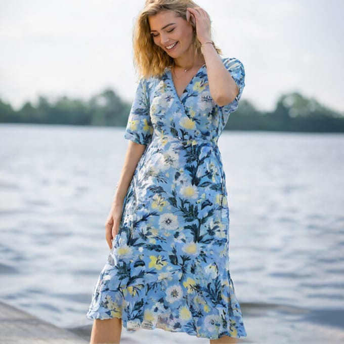 Hv Society - Dresses - Lightblue - S (36)