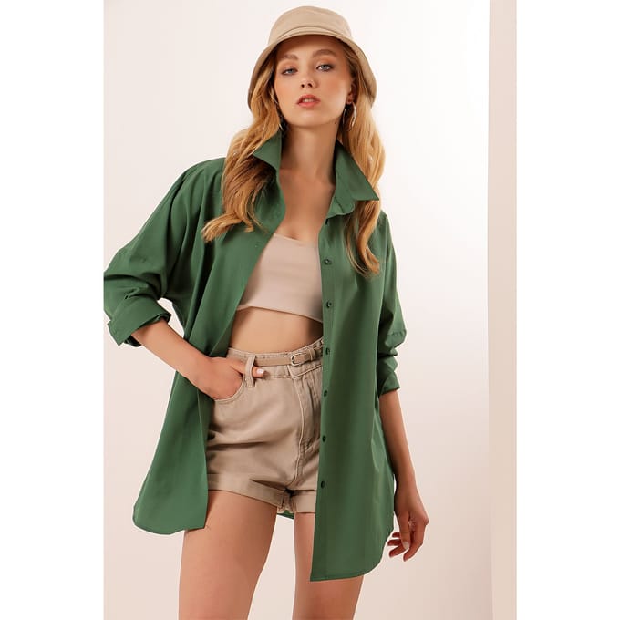 Oversized Poplin 2-Pack Shirt