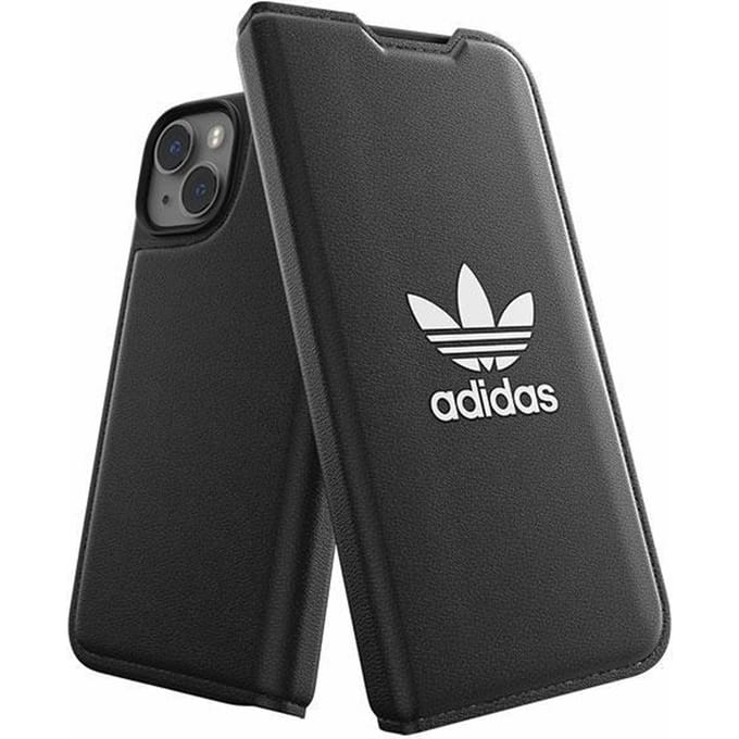 Adidas OR Booklet Case BASIC for iPhone 14 - Black & White