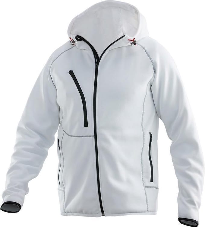 Jobman 5152 Hoodie 65515253 - Wit - XXL