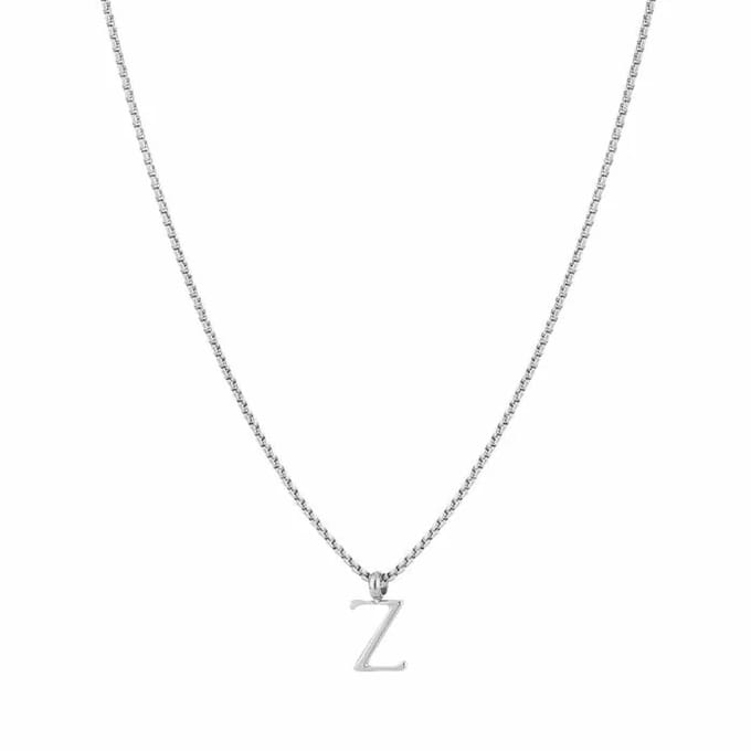 Bijoutheek Collier Letter Z Zilver