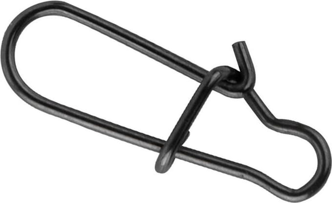 Spro Matt Black Easy Snap - 10 mm - maat 00