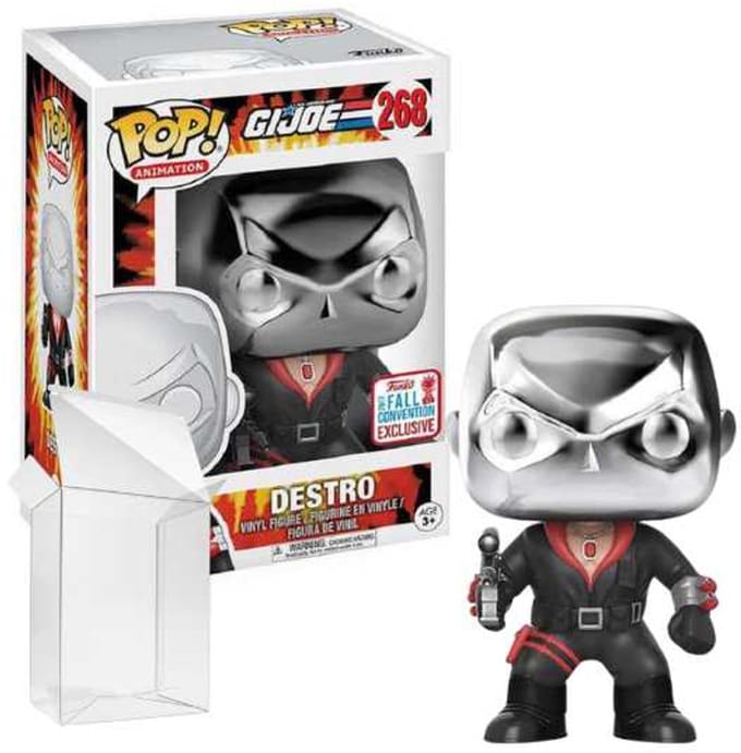 Funko Pop! Animation: GI Joe - Destro #268 Fall Convention Exclusive