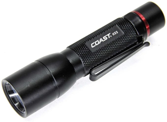 Coast Zaklamp - HX5 - 130 Lumen - Zwart - 5 Jaar Garantie